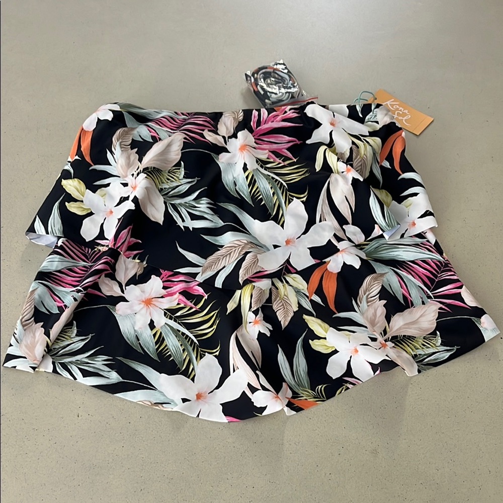 Kona Sol Black and White Bikini